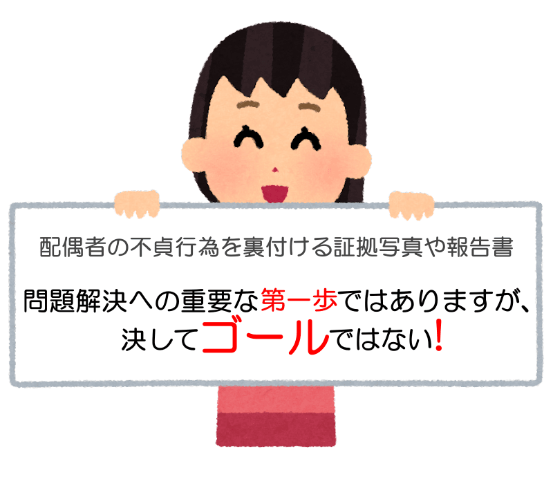 問題解決への重要な第一歩ではありますが、決してゴールではない