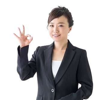 東京銀座浮気調査相談室であなたが最終的に得られる証拠を案内する女性の写真